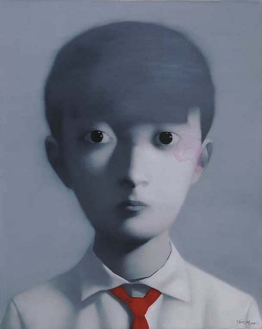 Zhang Xiaogang (Born in 1958) comparable sale