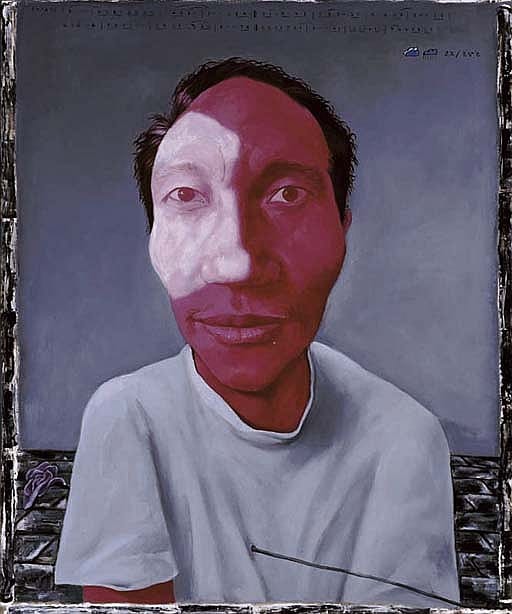 Zhang Xiaogang (Born in 1958) comparable sale