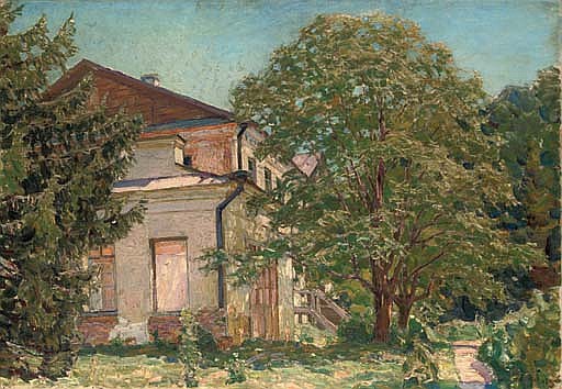 Apollinarij Michajlovic Vasnecov comparable auction result: abramtsevo