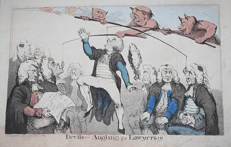 John Cawse comparable auction result: john cawse 1779 1862 devils angling for