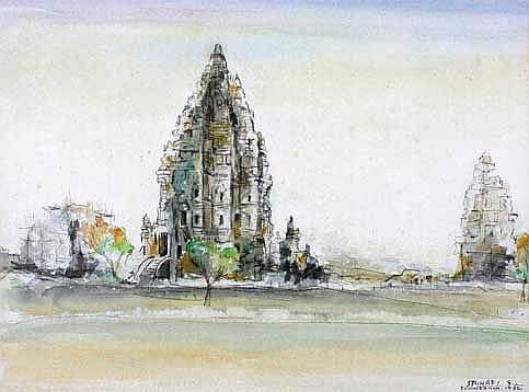 Srihadi Soedarsono (b. Solo, C. Java, 1931) comparable sale