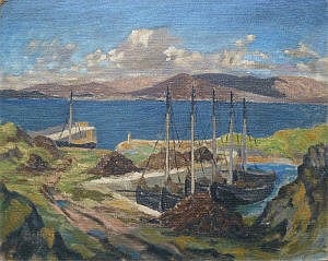 reginald kray british 1933 2000 boats moored · Boningtons · 2012-11-07 Reginald Kray comparable auction result: reginald kray british 1933 2000 boats moored