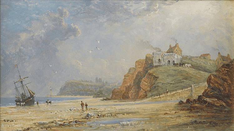 Richard Weatherill comparable auction result: richard weatherill 1844 1923 whitby from