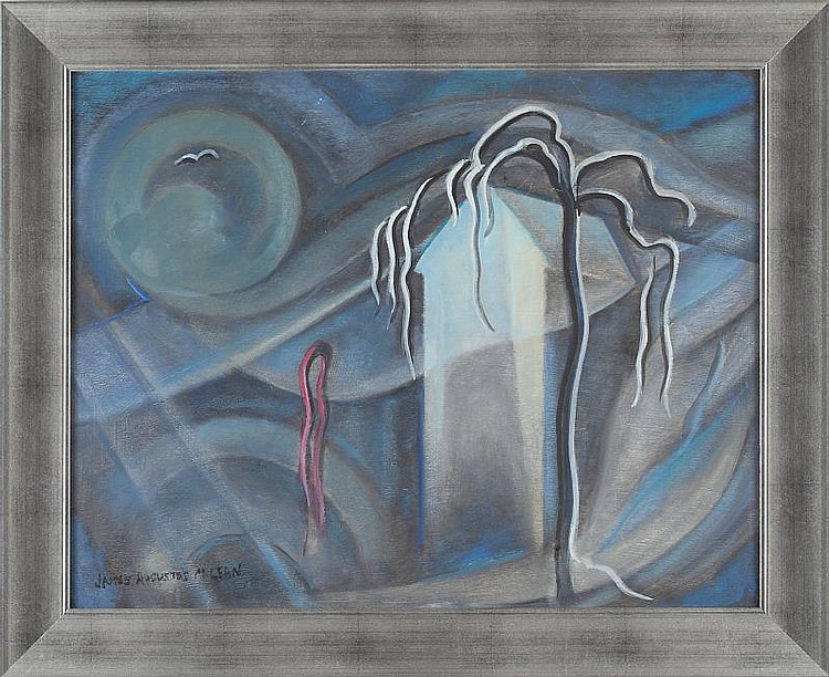 James Augustus McLean comparable auction result: james augustus mclean nc 1904 1989 moonlight
