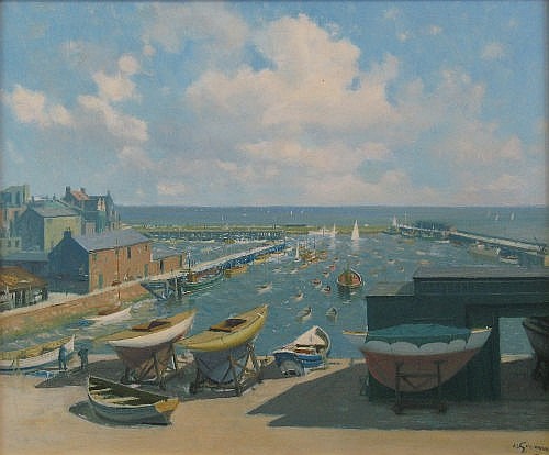 Walter Goodin comparable auction result: walter goodin 1907 1992 bridlington harbour