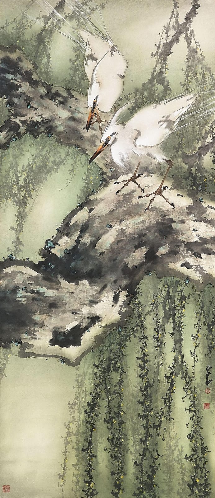 Zhao Shao'Ang (1905-1998) comparable sale
