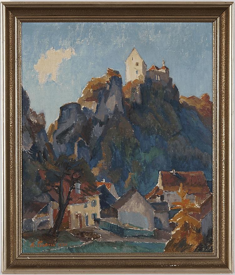 august cueni 1883 1966 ch teau · Piguet Hôtel des Ventes | Genève · 2012-12-12 August Cueni comparable auction result: august cueni 1883 1966 ch teau