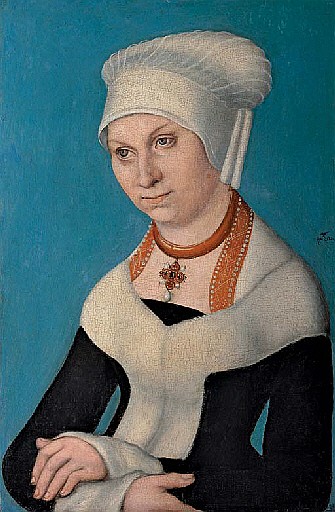 Portrait of Barbara Duchess of Saxony (1471-1539) sold by Christie's, lot 5 — auction record photograph