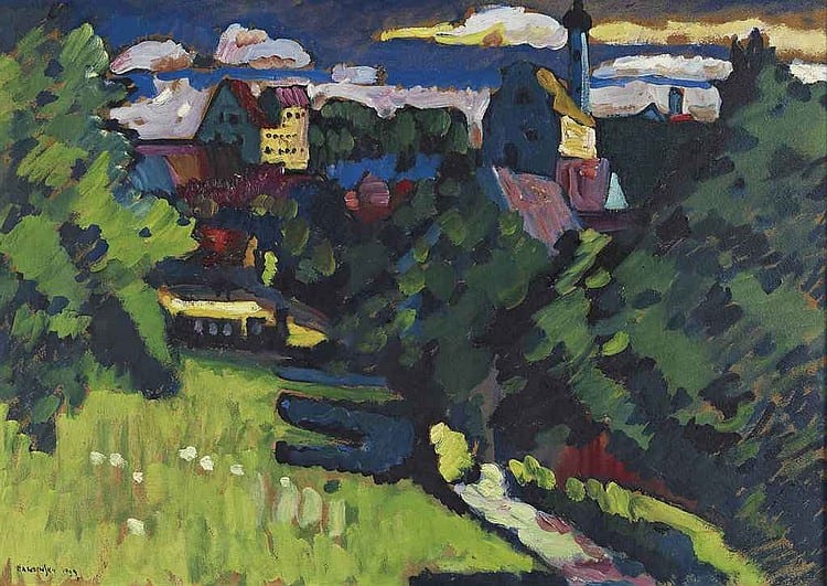 Wassily Kandinsky (1866-1944) comparable sale