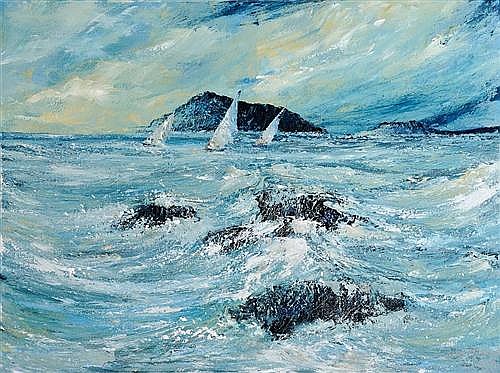 Don Meaney comparable auction result: don meaney 20th 21st century windward sailing in west cork