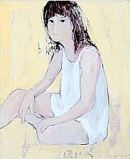Ole Kofoed Ahlberg comparable auction result: marquet pasqual composition with young girl