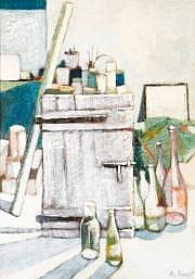Albert Poizat comparable auction result: albert poizat n en 1940 les bouteilles dans
