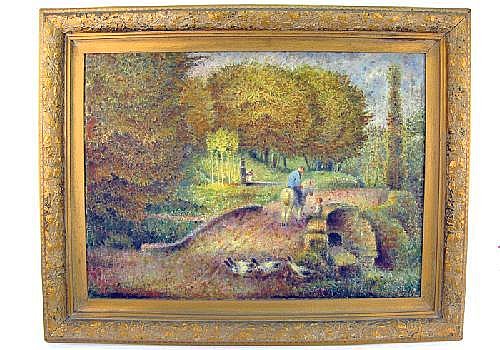 Franz Heinrich Gref comparable auction result: franz heinrich gref german 1872 1957 oil on