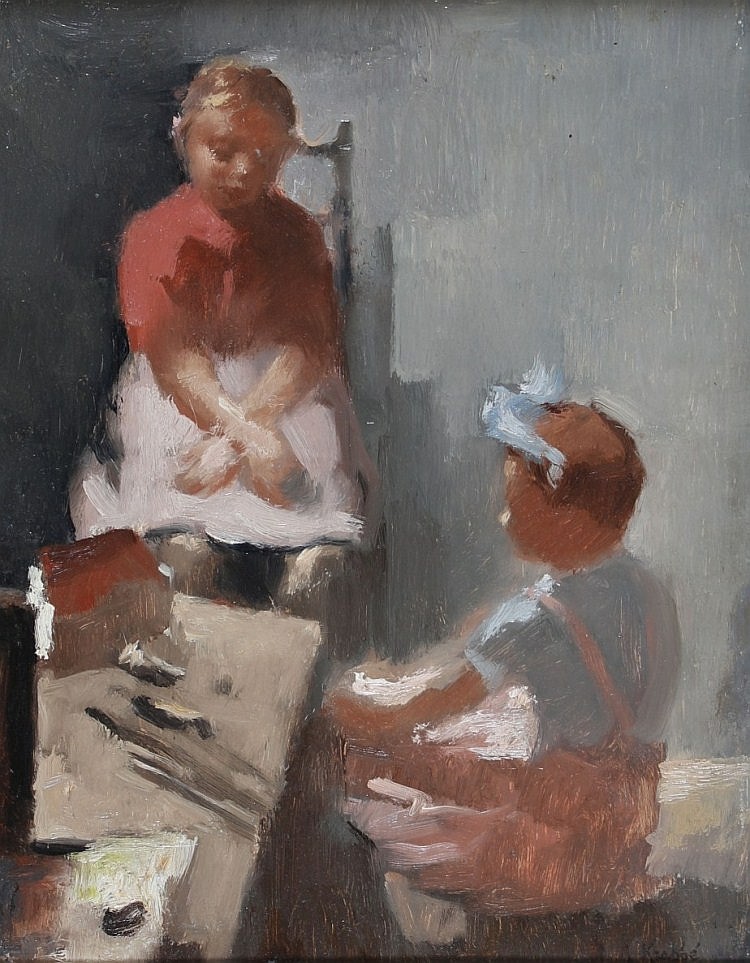 hendrik maarten krabb 1868 1931 twee spelende · Vendu Rotterdam · 2013-04-23 Hendrik Maarten Krabbé comparable auction result: hendrik maarten krabb 1868 1931 twee spelende