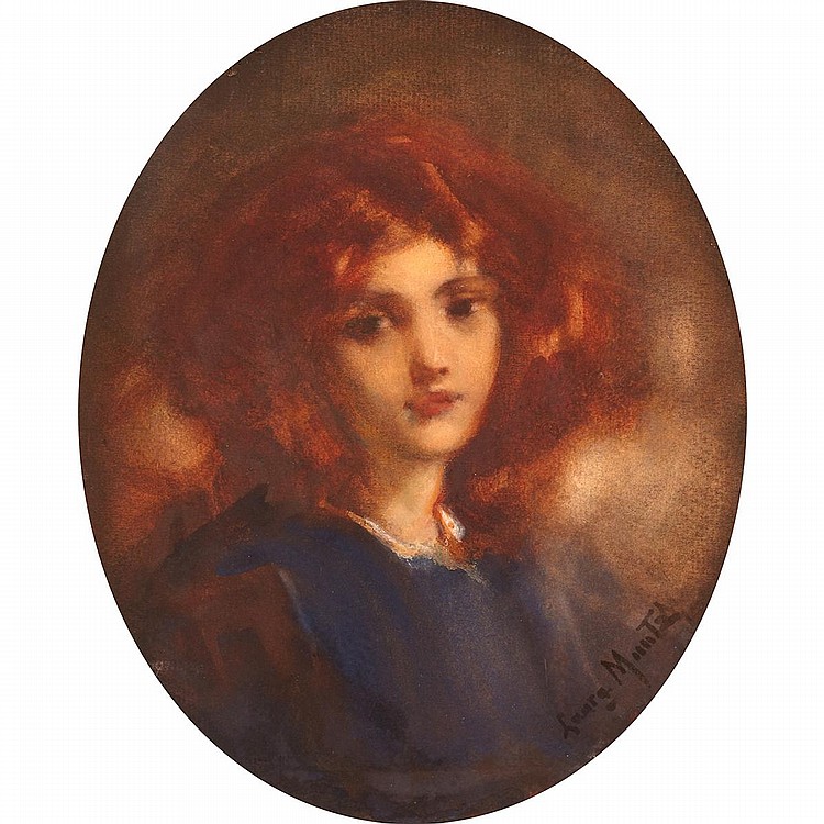 laura adeline muntz o s a a r c a portrait of a girl watercolour oval 11 75 ins x 9 5 ins 29 4 cms x 23 8 cms · Waddington's · 2013-06-03 Laura Adeline Muntz comparable auction result: laura adeline muntz o s a a r c a portrait of a girl watercolour oval 11 75 ins x 9 5 ins 29 4 cms x 23 8 cms