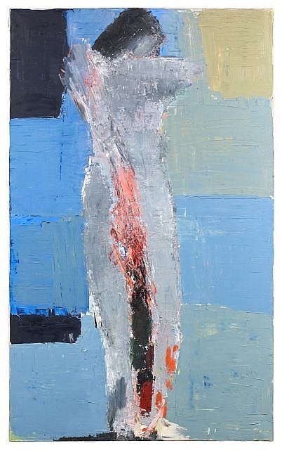 ¤ Nicolas de STAEL (1914-1955) NU DEBOUT, 1953 Huile sur toile comparable sale
