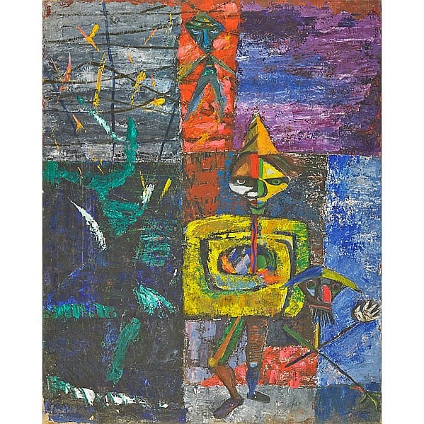 Estelle Laverne comparable auction result: estelle laverne 1915 1997 painting big