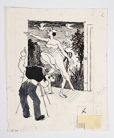 Osbert Lancaster comparable auction result: osbert lancaster 1908 1986 pen and ink