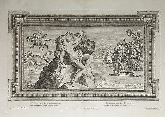 Giovanni Francesco (1610) Romanelli comparable auction result: raffaello carracci annibale psyches et amoris