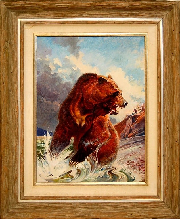 Roy H. Andersen comparable auction result: roy h andersen b 1930 the grizzly bear