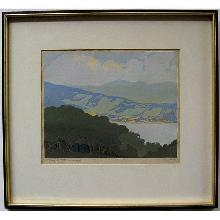 Mary Evelyn Wrinch comparable auction result: mary evelyn wrinch canadian 1877 1969 village