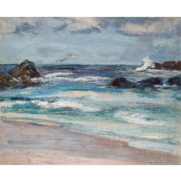 William Mervyn Glass comparable auction result: william mervyn glass r s a p s s a 1885 1965 the western patrol oil on board