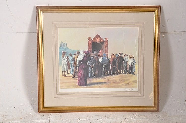 Seerey Lester comparable auction result: seerey lester 20th century signed print of a