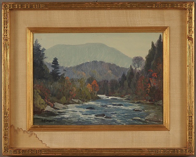 Rudolph F. Ingerle comparable auction result: rudolph f ingerle 1879 1950 oil smokey mountains tennessee