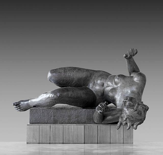 Aristide MAILLOL (Banyuls-sur-Mer, 1861 - Banyuls-sur-Mer, 1944) LA RIVIERE, 1938-1943 Sculpture en plomb comparable sale