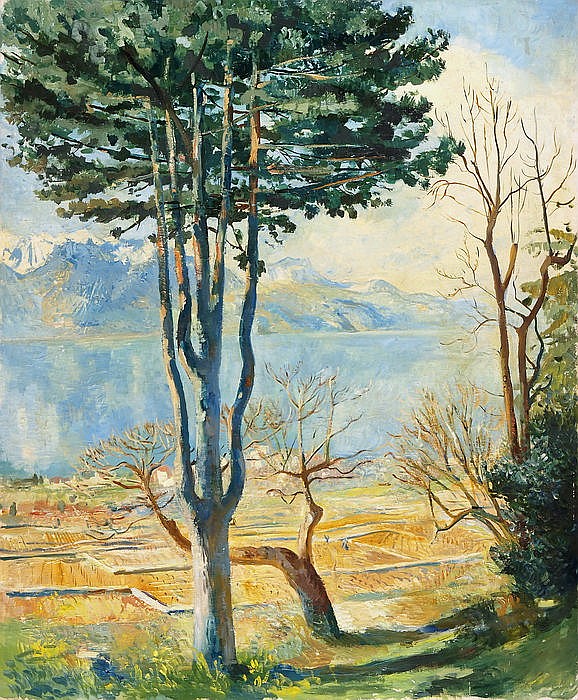 Theo Glinz comparable auction result: am genfersee