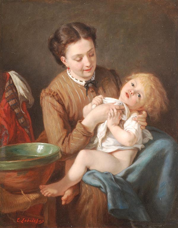 timoleon marie lobrichon 1831 1914 maternal · Dreweatts 1759 · 2013-12-02 Timoléon Lobrichon comparable auction result: timoleon marie lobrichon 1831 1914 maternal