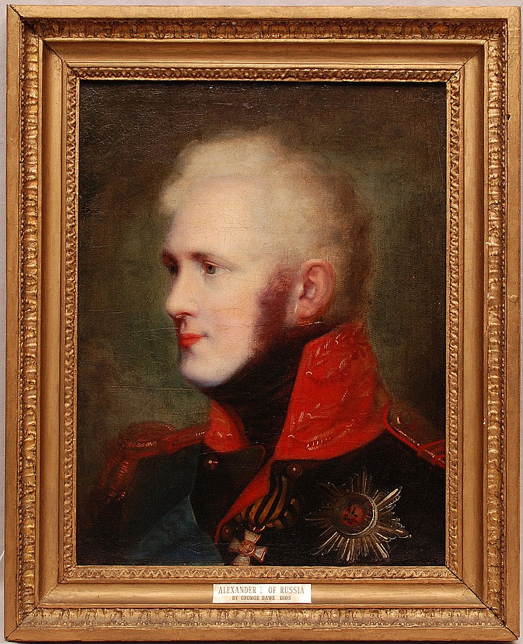 George Dawe comparable auction result: george dawe english 1781 1829 portrait of alexander i