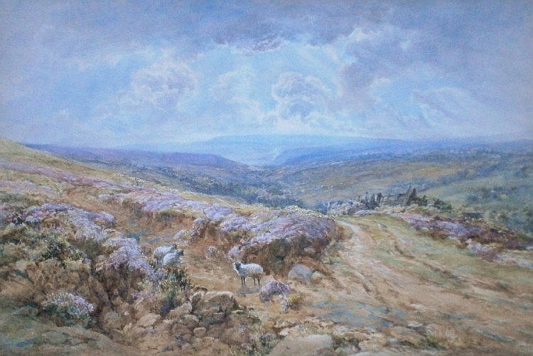 mary weatherill 1834 1913 moorland landscape · Golding Young & Mawer · 2014-02-05 Mary Weatherill comparable auction result: mary weatherill 1834 1913 moorland landscape