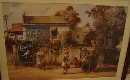 Darcy Doyle framed print sold by Barsby Auctions, lot 136 — auction record photograph