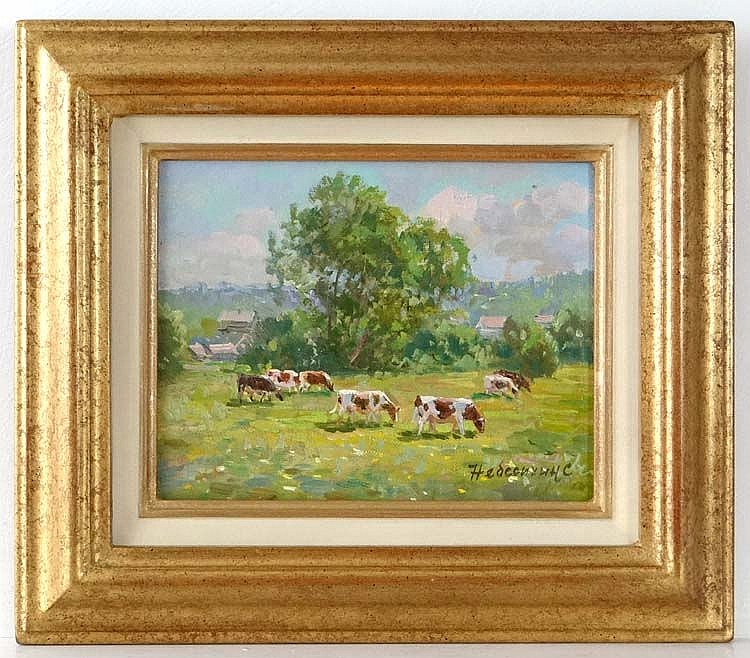 Sergei Nebessikhine comparable auction result: sergei nebessikhine b 1964 russian school oil
