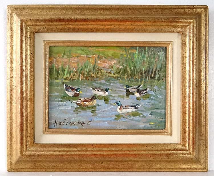 Sergei Nebessikhine comparable auction result: sergei nebessikhine b 1964 russian school oil
