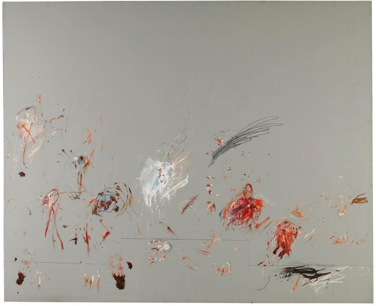 Cy Twombly comparable sale
