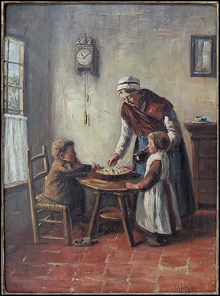 Albertus Johannes Augustus Neuhuys comparable auction result: albert jan neuhuys dutch 18441914 dutch interior scene