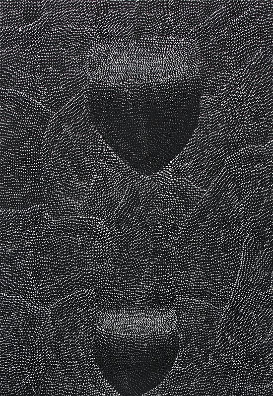 Dolsi Kelly comparable auction result: dolsi kelly rock holes acrylic on canvas
