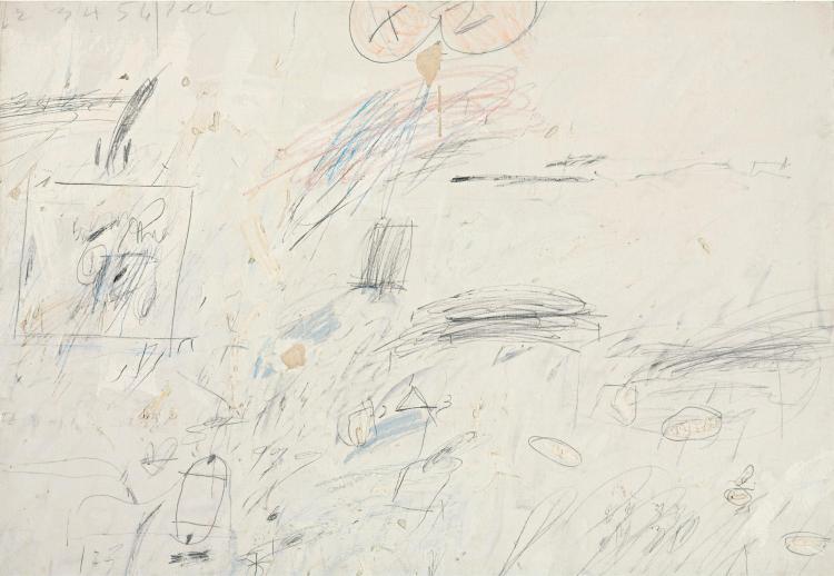 Cy Twombly comparable sale