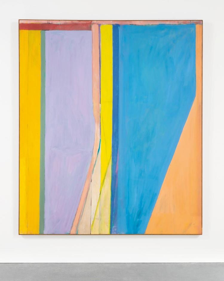 Richard Diebenkorn comparable sale