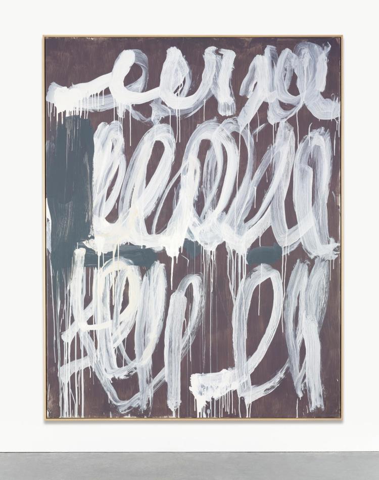 Cy Twombly comparable sale