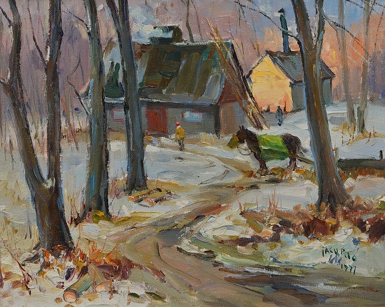 Francesco Iacurto comparable auction result: francesco iacurto canadian 1908 2001