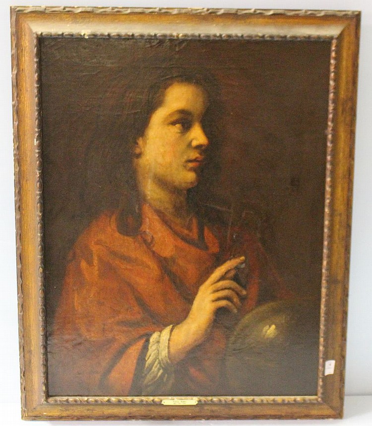 Andrew Geddes comparable auction result: oil on board fortune teller by andrew geddes