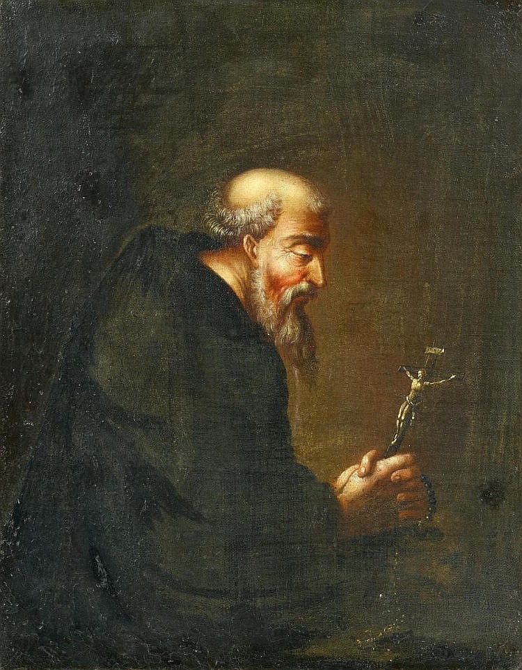 Balthasar (1685) Denner comparable auction result: einsiedler