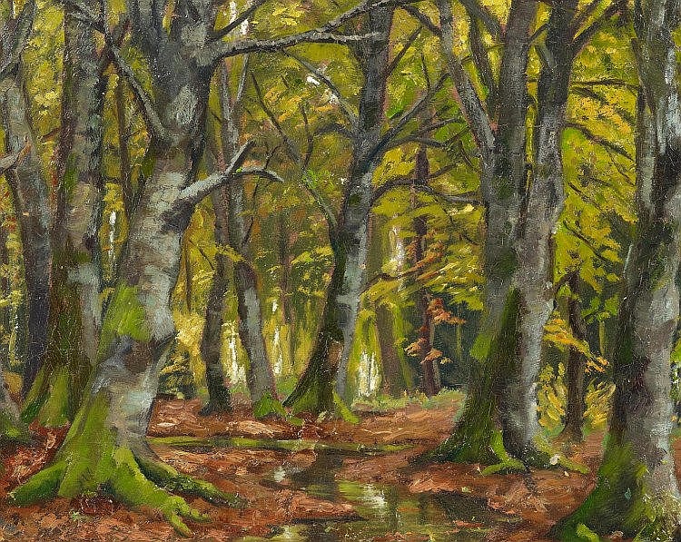 Hans (1868) Ranzoni comparable auction result: waldst ck