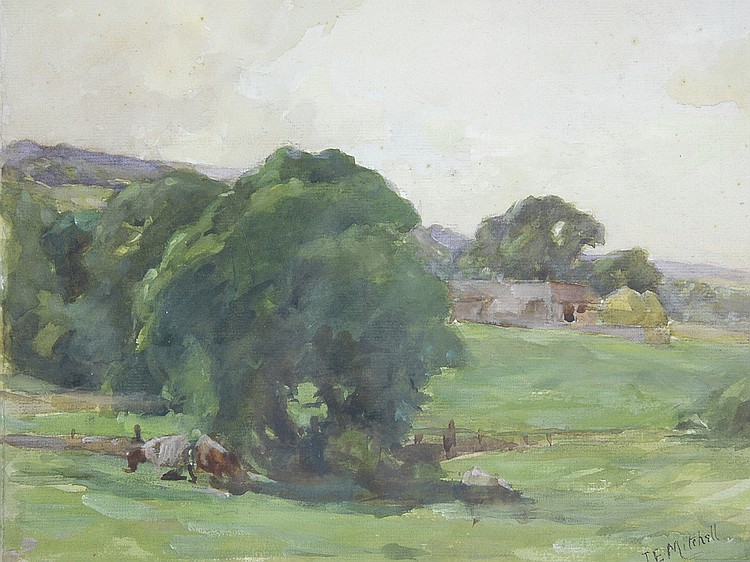 j edgar mitchell british 1871 1922 a pair of paintings pastoral scenes · Houston Auction Company · 2014-07-13 J. Edgar Mitchell comparable auction result: j edgar mitchell british 1871 1922 a pair of paintings pastoral scenes