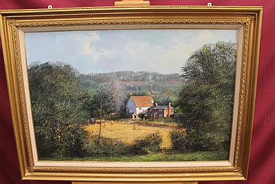 *Clive Madgwick (1934 - 2005), oil on canvas in sold by Reeman Dansie, lot 1067 — auction record photograph