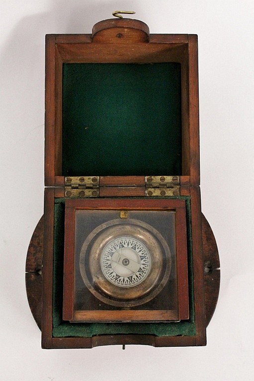 American Nautical Ship's Compass sold by Ahlers & Ogletree Inc., lot 837B — auction record photograph