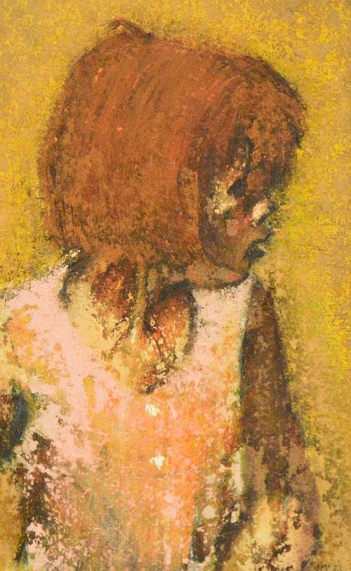 John McCombs comparable auction result: john mccombs born 1943 pastel joanne